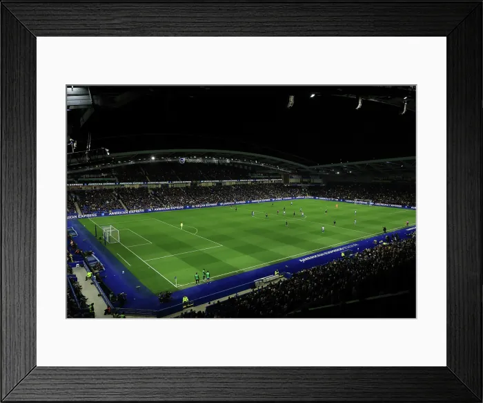 Framed Print : Brighton and Hove Albion v Chelsea Premier League 21APR26 Framed Print : Brighton and Hove Albion v Chelsea Premier League 21APR26