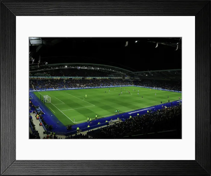 Framed Print : Brighton and Hove Albion v Chelsea Premier League 21APR26 Framed Print : Brighton and Hove Albion v Chelsea Premier League 21APR26