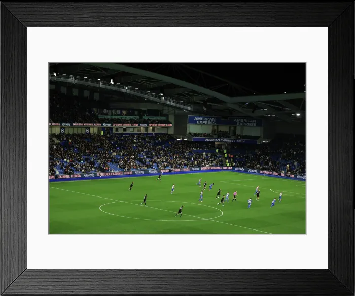 Framed Print : Brighton and Hove Albion v Chelsea Premier League 21APR26 Framed Print : Brighton and Hove Albion v Chelsea Premier League 21APR26