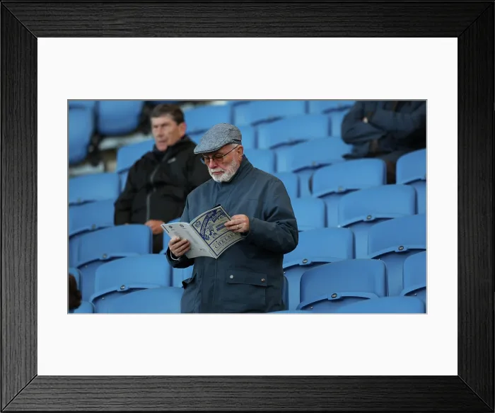 Framed Print : Brighton and Hove Albion v Chelsea Premier League 21APR26 Framed Print : Brighton and Hove Albion v Chelsea Premier League 21APR26