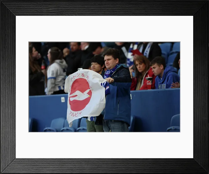 Framed Print : Brighton and Hove Albion v Chelsea Premier League 21APR26 Framed Print : Brighton and Hove Albion v Chelsea Premier League 21APR26