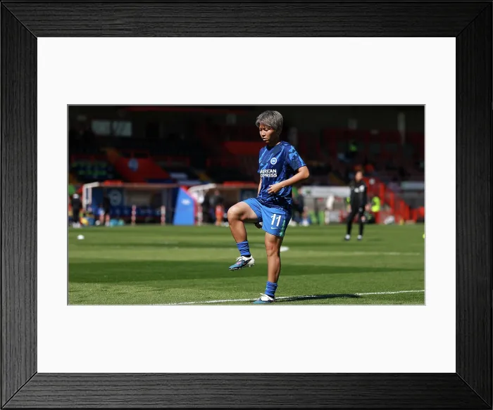Framed Print : Brighton and Hove Albion Women v Manchester City Women Premier League 25APR26 Framed Print : Brighton and Hove Albion Women v Manchester City Women Premier League 25APR26