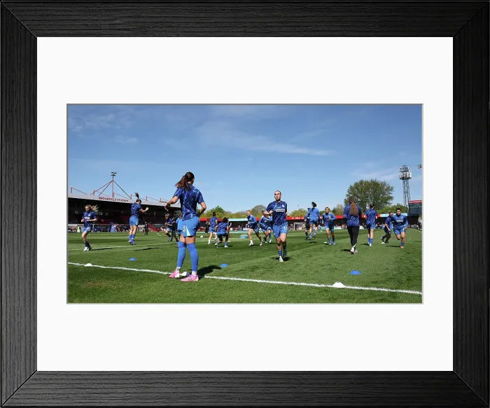 Framed Print : Brighton and Hove Albion Women v Manchester City Women Premier League 25APR26 Framed Print : Brighton and Hove Albion Women v Manchester City Women Premier League 25APR26