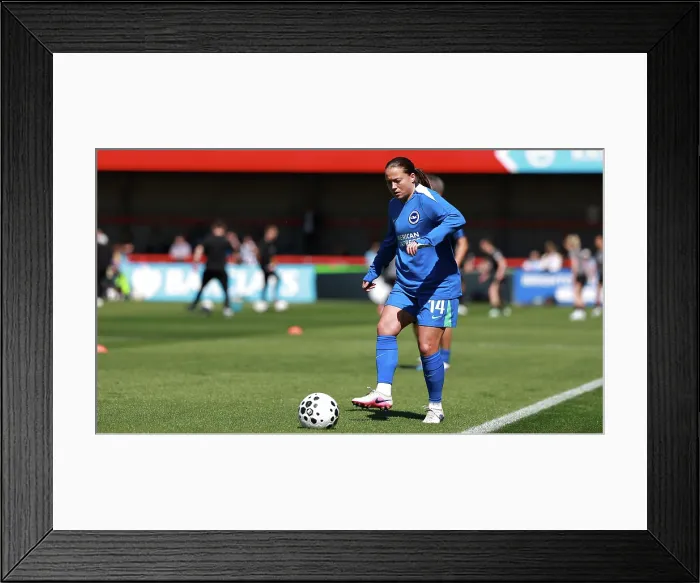 Framed Print : Brighton and Hove Albion Women v Manchester City Women Premier League 25APR26 Framed Print : Brighton and Hove Albion Women v Manchester City Women Premier League 25APR26