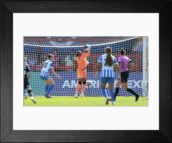 Framed Print : Brighton and Hove Albion Women v Manchester City Women Premier League 25APR26 Framed Print : Brighton and Hove Albion Women v Manchester City Women Premier League 25APR26