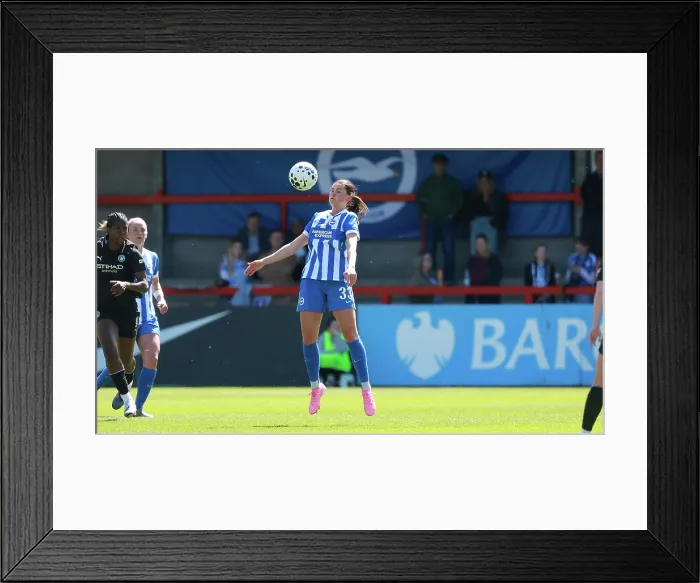 Framed Print : Brighton and Hove Albion Women v Manchester City Women Premier League 25APR26 Framed Print : Brighton and Hove Albion Women v Manchester City Women Premier League 25APR26