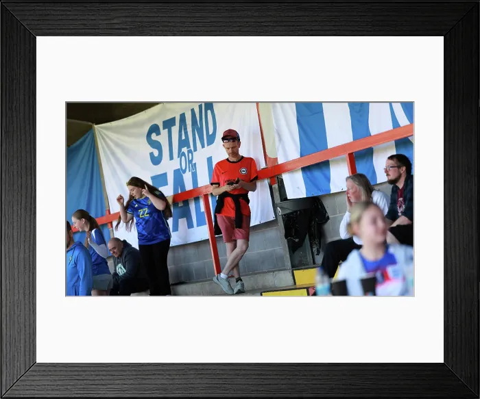 Framed Print : Brighton and Hove Albion Women v Manchester City Women Premier League 25APR26 Framed Print : Brighton and Hove Albion Women v Manchester City Women Premier League 25APR26