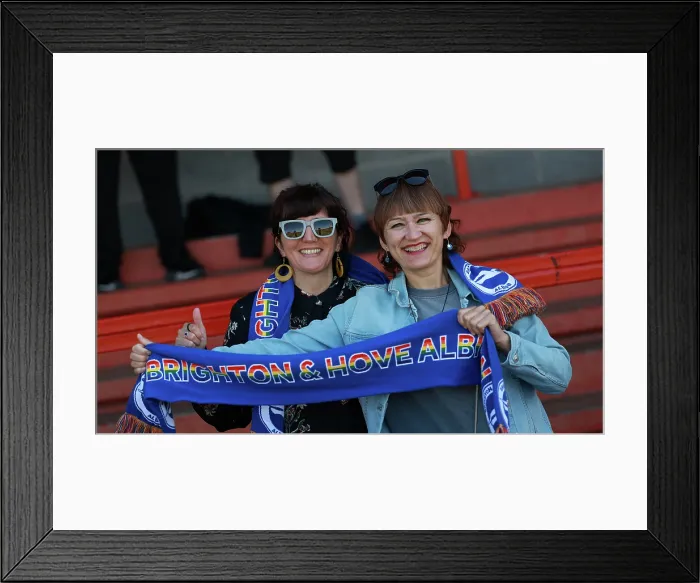 Framed Print : Brighton and Hove Albion Women v Manchester City Women Premier League 25APR26 Framed Print : Brighton and Hove Albion Women v Manchester City Women Premier League 25APR26