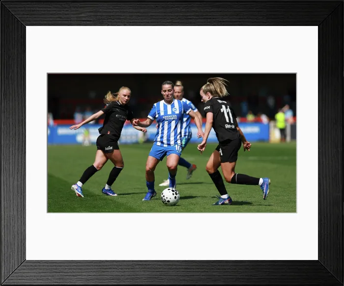 Framed Print : Brighton and Hove Albion Women v Manchester City Women Premier League 25APR26 Framed Print : Brighton and Hove Albion Women v Manchester City Women Premier League 25APR26