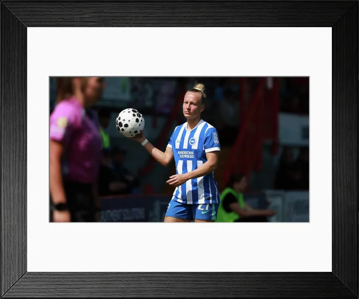 Framed Print : Brighton and Hove Albion Women v Manchester City Women Premier League 25APR26 Framed Print : Brighton and Hove Albion Women v Manchester City Women Premier League 25APR26