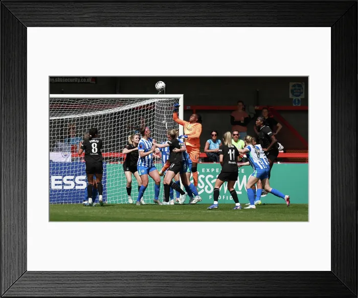Framed Print : Brighton and Hove Albion Women v Manchester City Women Premier League 25APR26 Framed Print : Brighton and Hove Albion Women v Manchester City Women Premier League 25APR26