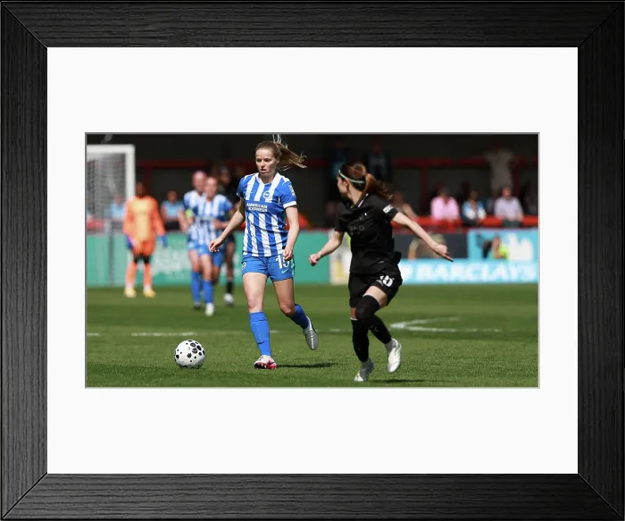 Framed Print : Brighton and Hove Albion Women v Manchester City Women Premier League 25APR26 Framed Print : Brighton and Hove Albion Women v Manchester City Women Premier League 25APR26