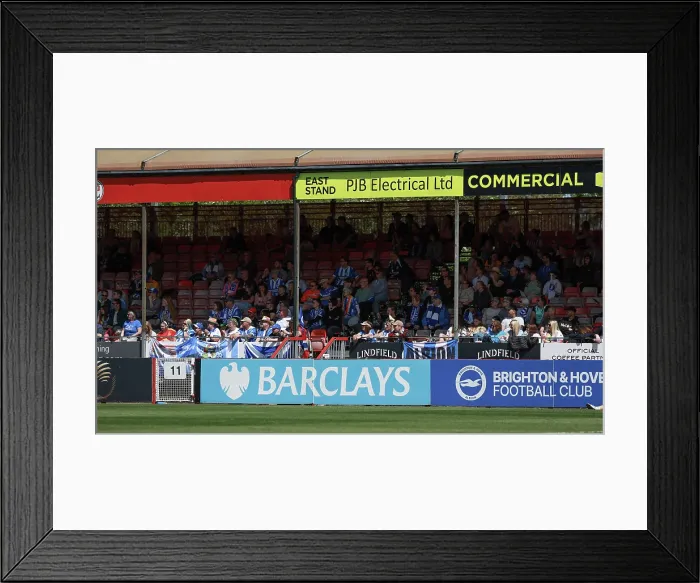 Framed Print : Brighton and Hove Albion Women v Manchester City Women Premier League 25APR26 Framed Print : Brighton and Hove Albion Women v Manchester City Women Premier League 25APR26