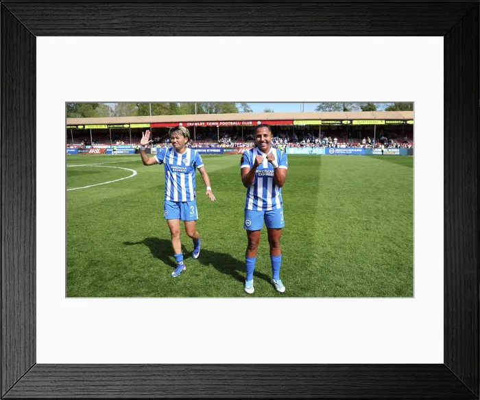 Framed Print : Brighton and Hove Albion Women v Manchester City Women Premier League 25APR26 Framed Print : Brighton and Hove Albion Women v Manchester City Women Premier League 25APR26