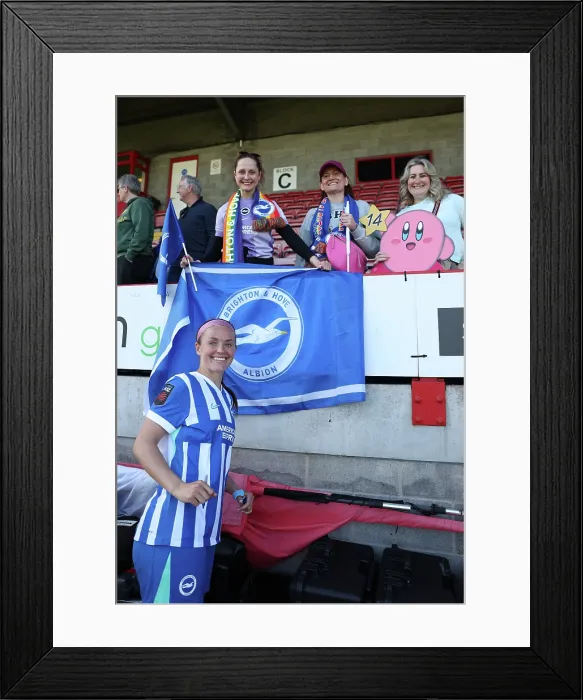 Framed Print : Brighton and Hove Albion Women v Manchester City Women Premier League 25APR26 Framed Print : Brighton and Hove Albion Women v Manchester City Women Premier League 25APR26