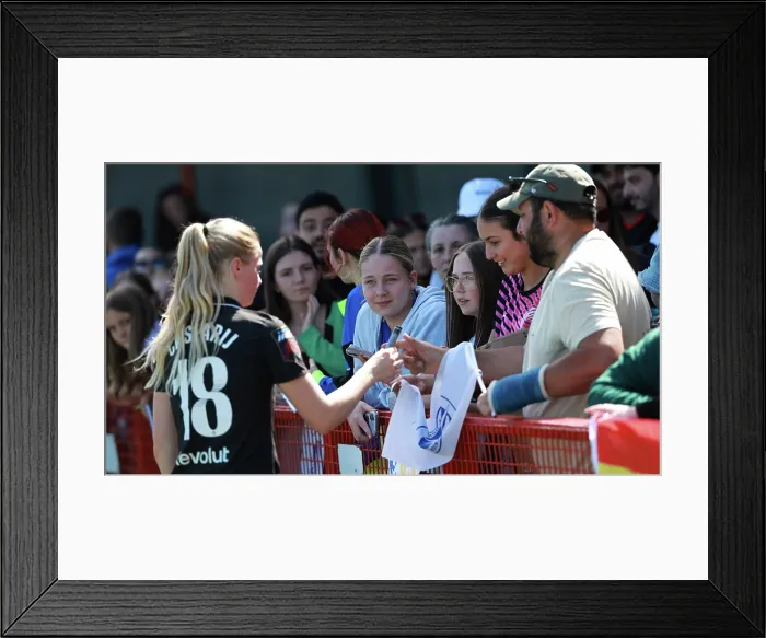 Framed Print : Brighton and Hove Albion Women v Manchester City Women Premier League 25APR26 Framed Print : Brighton and Hove Albion Women v Manchester City Women Premier League 25APR26