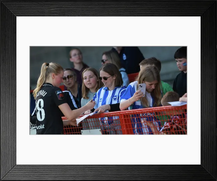 Framed Print : Brighton and Hove Albion Women v Manchester City Women Premier League 25APR26 Framed Print : Brighton and Hove Albion Women v Manchester City Women Premier League 25APR26