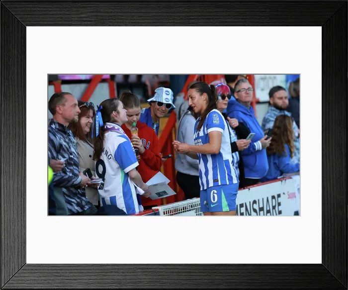 Framed Print : Brighton and Hove Albion Women v Manchester City Women Premier League 25APR26 Framed Print : Brighton and Hove Albion Women v Manchester City Women Premier League 25APR26