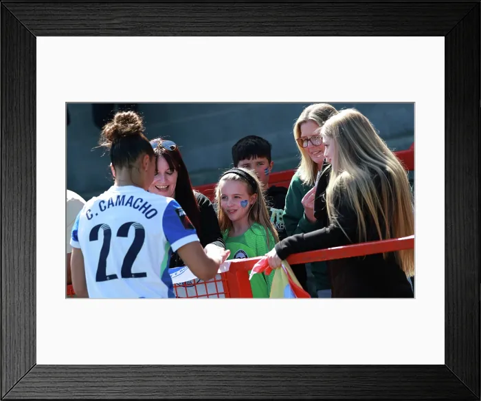 Framed Print : Brighton and Hove Albion Women v Manchester City Women Premier League 25APR26 Framed Print : Brighton and Hove Albion Women v Manchester City Women Premier League 25APR26