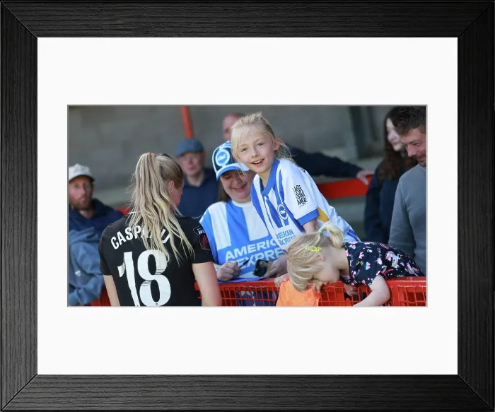 Framed Print : Brighton and Hove Albion Women v Manchester City Women Premier League 25APR26 Framed Print : Brighton and Hove Albion Women v Manchester City Women Premier League 25APR26