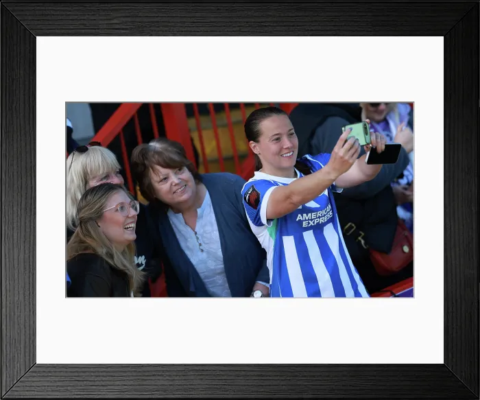 Framed Print : Brighton and Hove Albion Women v Manchester City Women Premier League 25APR26 Framed Print : Brighton and Hove Albion Women v Manchester City Women Premier League 25APR26