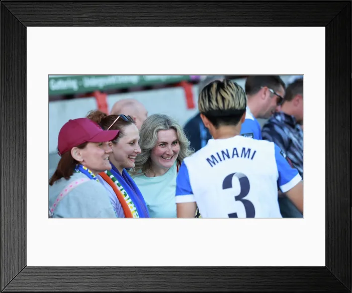 Framed Print : Brighton and Hove Albion Women v Manchester City Women Premier League 25APR26 Framed Print : Brighton and Hove Albion Women v Manchester City Women Premier League 25APR26