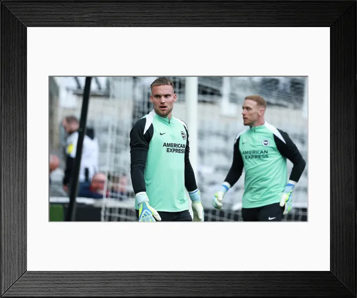 Framed Print : Newcastle United v Brighton and Hove Albion Premier League 02MAY26