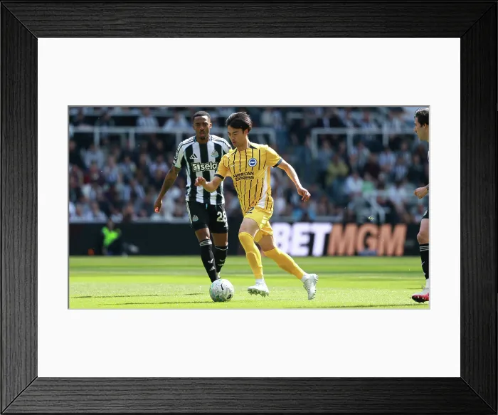 Framed Print : Newcastle United v Brighton and Hove Albion Premier League 02MAY26 Framed Print : Newcastle United v Brighton and Hove Albion Premier League 02MAY26