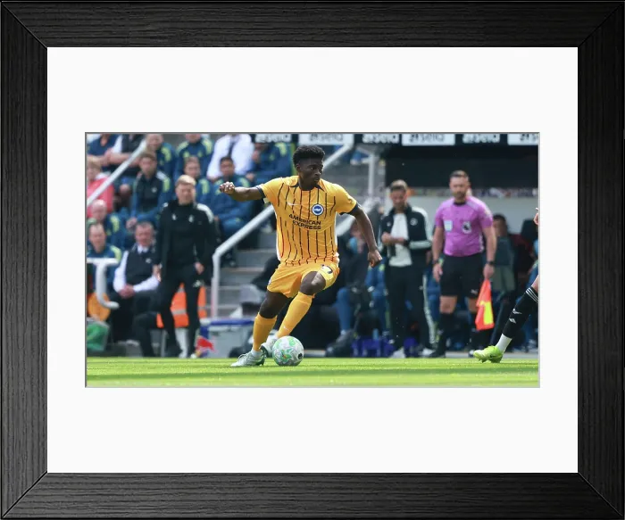 Framed Print : Newcastle United v Brighton and Hove Albion Premier League 02MAY26