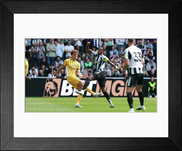 Framed Print : Newcastle United v Brighton and Hove Albion Premier League 02MAY26 Framed Print : Newcastle United v Brighton and Hove Albion Premier League 02MAY26