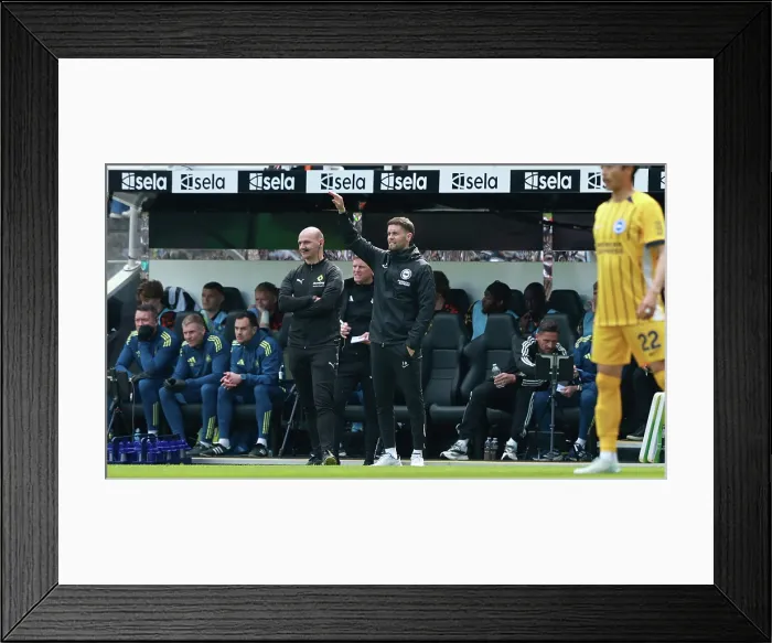 Framed Print : Newcastle United v Brighton and Hove Albion Premier League 02MAY26 Framed Print : Newcastle United v Brighton and Hove Albion Premier League 02MAY26