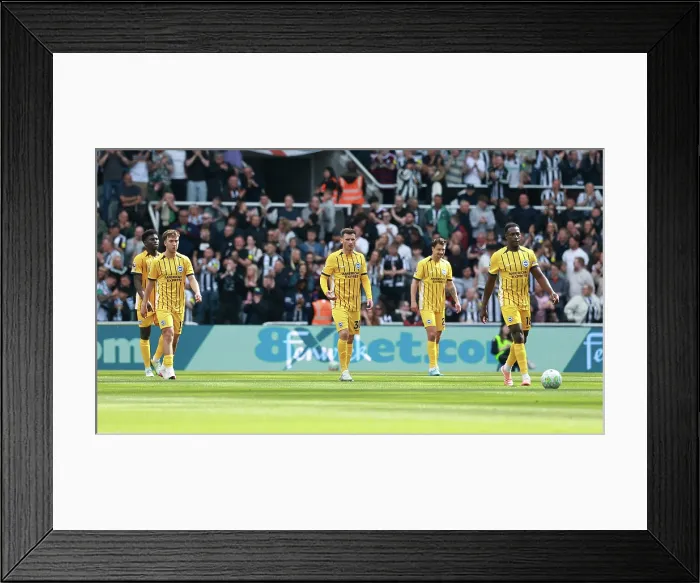 Framed Print : Newcastle United v Brighton and Hove Albion Premier League 02MAY26 Framed Print : Newcastle United v Brighton and Hove Albion Premier League 02MAY26