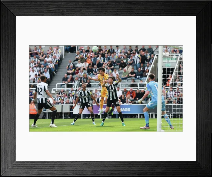 Framed Print : Newcastle United v Brighton and Hove Albion Premier League 02MAY26 Framed Print : Newcastle United v Brighton and Hove Albion Premier League 02MAY26