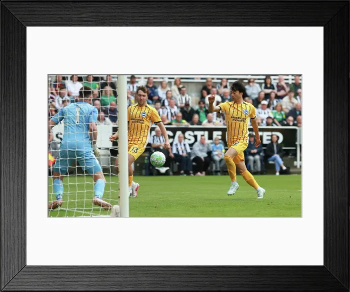 Framed Print : Newcastle United v Brighton and Hove Albion Premier League 02MAY26 Framed Print : Newcastle United v Brighton and Hove Albion Premier League 02MAY26