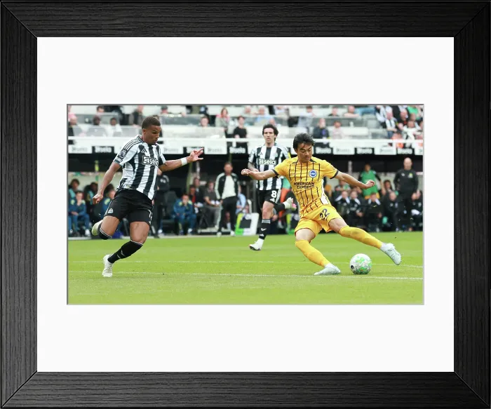 Framed Print : Newcastle United v Brighton and Hove Albion Premier League 02MAY26 Framed Print : Newcastle United v Brighton and Hove Albion Premier League 02MAY26