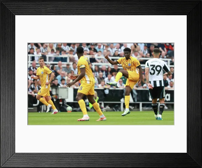 Framed Print : Newcastle United v Brighton and Hove Albion Premier League 02MAY26