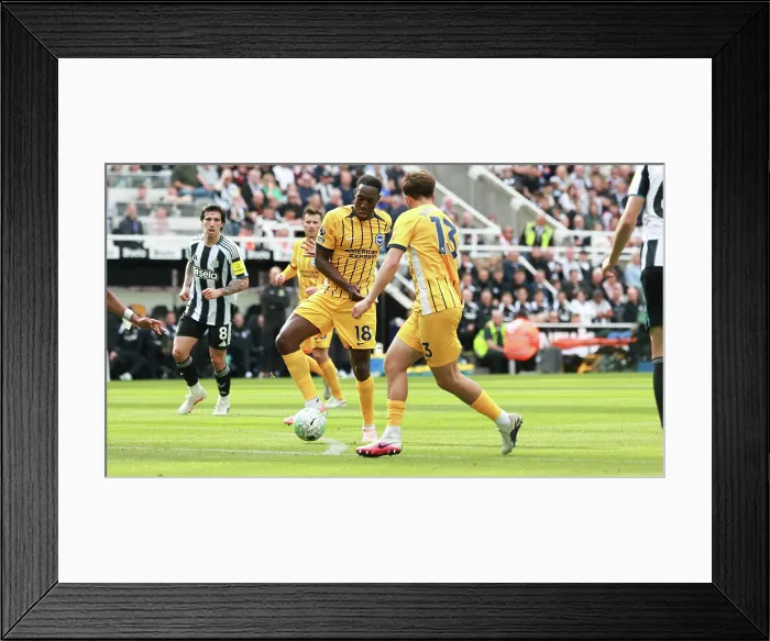 Framed Print : Newcastle United v Brighton and Hove Albion Premier League 02MAY26 Framed Print : Newcastle United v Brighton and Hove Albion Premier League 02MAY26