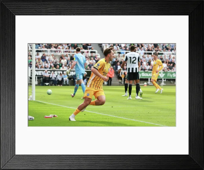 Framed Print : Newcastle United v Brighton and Hove Albion Premier League 02MAY26 Framed Print : Newcastle United v Brighton and Hove Albion Premier League 02MAY26