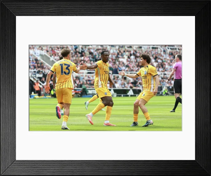 Framed Print : Newcastle United v Brighton and Hove Albion Premier League 02MAY26 Framed Print : Newcastle United v Brighton and Hove Albion Premier League 02MAY26