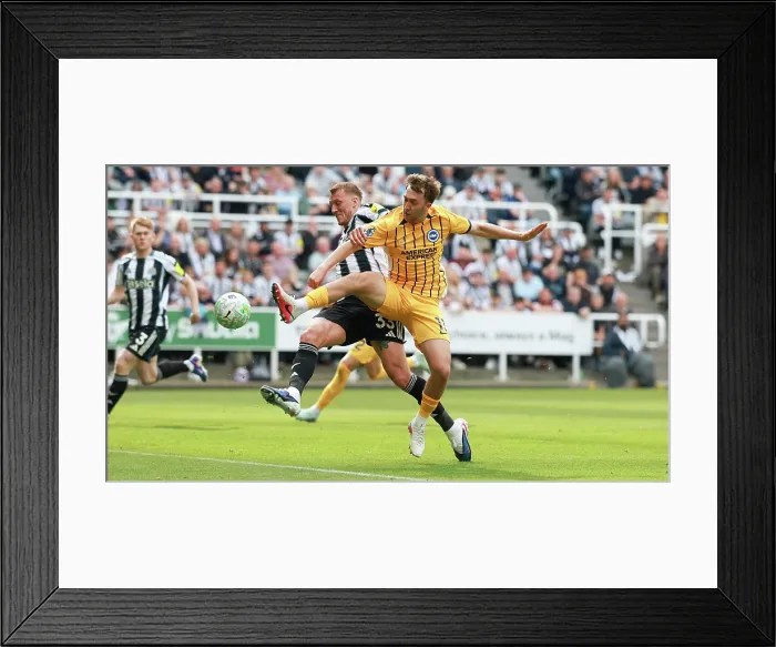 Framed Print : Newcastle United v Brighton and Hove Albion Premier League 02MAY26 Framed Print : Newcastle United v Brighton and Hove Albion Premier League 02MAY26