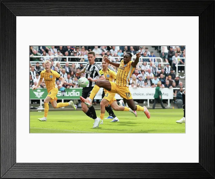 Framed Print : Newcastle United v Brighton and Hove Albion Premier League 02MAY26 Framed Print : Newcastle United v Brighton and Hove Albion Premier League 02MAY26