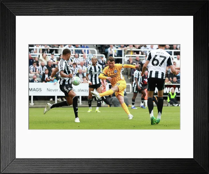 Framed Print : Newcastle United v Brighton and Hove Albion Premier League 02MAY26 Framed Print : Newcastle United v Brighton and Hove Albion Premier League 02MAY26
