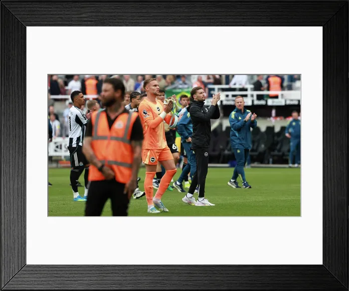 Framed Print : Newcastle United v Brighton and Hove Albion Premier League 02MAY26 Framed Print : Newcastle United v Brighton and Hove Albion Premier League 02MAY26