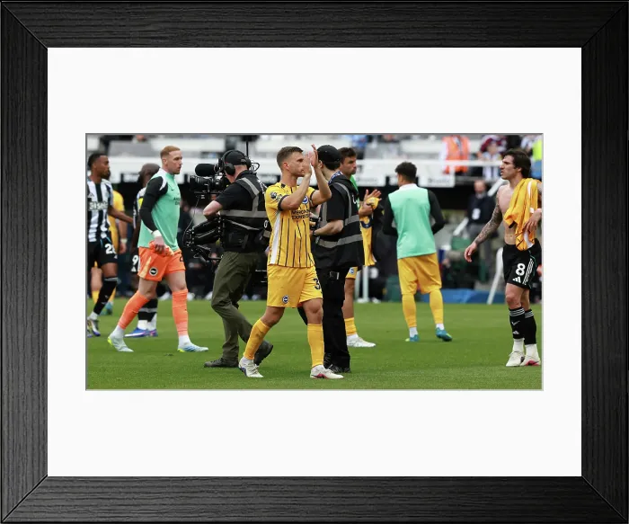 Framed Print : Newcastle United v Brighton and Hove Albion Premier League 02MAY26 Framed Print : Newcastle United v Brighton and Hove Albion Premier League 02MAY26