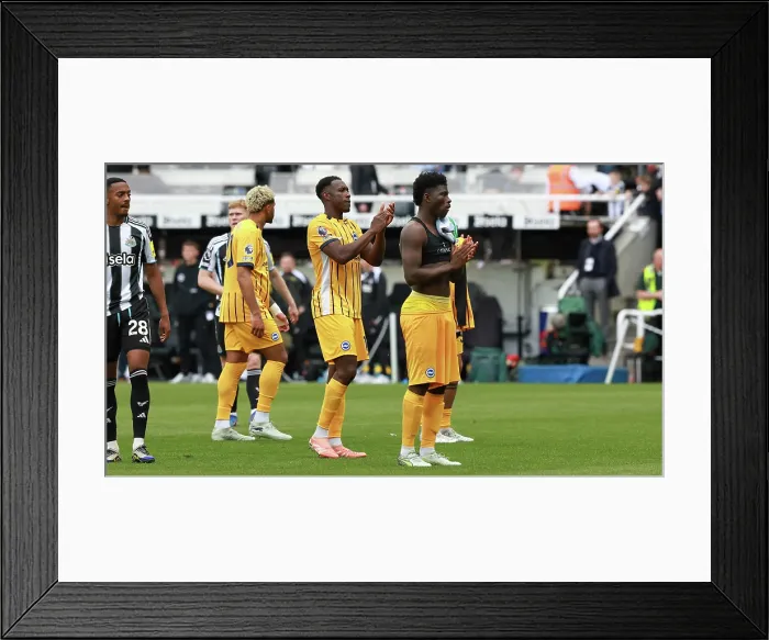 Framed Print : Newcastle United v Brighton and Hove Albion Premier League 02MAY26 Framed Print : Newcastle United v Brighton and Hove Albion Premier League 02MAY26