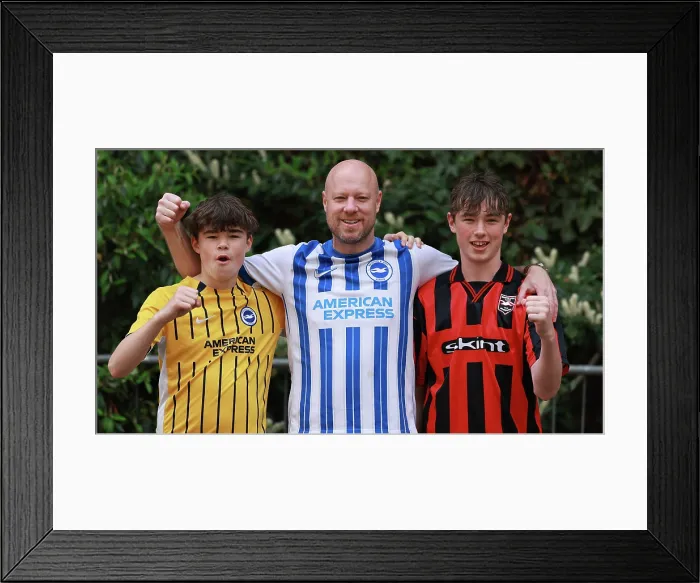 Framed Print : Newcastle United v Brighton and Hove Albion Premier League 02MAY26