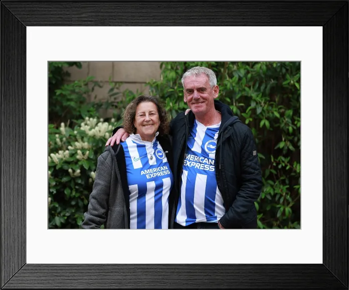 Framed Print : Newcastle United v Brighton and Hove Albion Premier League 02MAY26