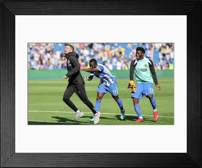 Framed Print : Brighton and Hove Albion v Wolverhampton Wanderers Premier League 09MAY26 Framed Print : Brighton and Hove Albion v Wolverhampton Wanderers Premier League 09MAY26