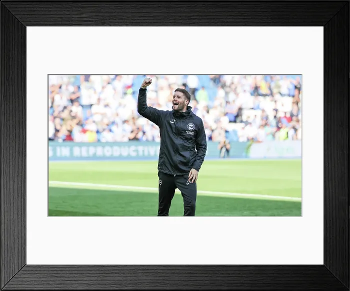 Framed Print : Brighton and Hove Albion v Wolverhampton Wanderers Premier League 09MAY26 Framed Print : Brighton and Hove Albion v Wolverhampton Wanderers Premier League 09MAY26