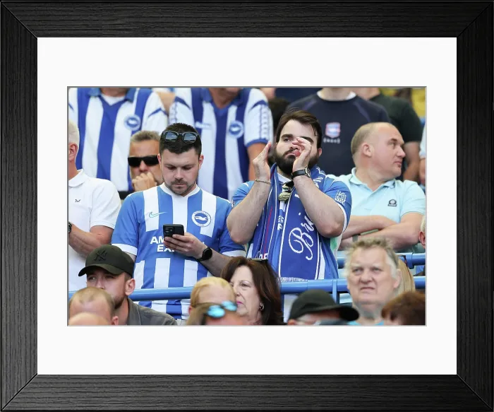 Framed Print : Brighton and Hove Albion v Wolverhampton Wanderers Premier League 09MAY26 Framed Print : Brighton and Hove Albion v Wolverhampton Wanderers Premier League 09MAY26